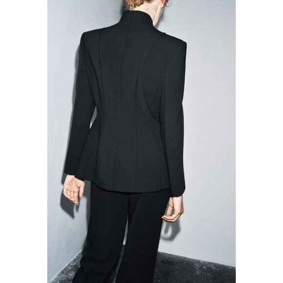 ZARA FITTED BLAZER ZW COLLECTION - Picture 4 of 10